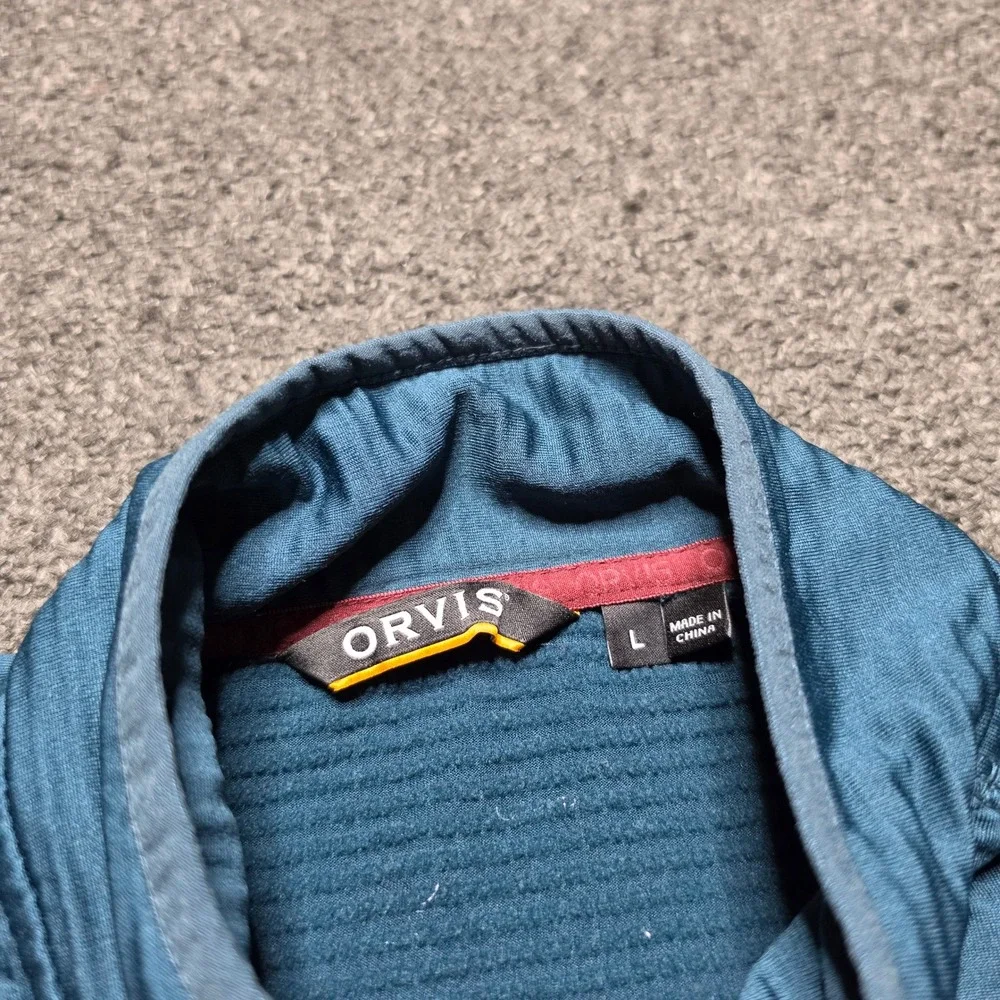 Orvis quarter zip